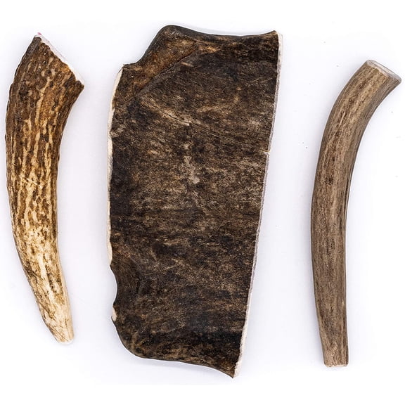 Perfect Pet Chews - Antler Dog Chews Assortment - Antlers For Small Dogs - Deer, Elk, Moose Antler