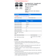 thumbnail image 2 of Front Brake Pad Set - Compatible with 2004 - 2012 Chevy Malibu 2005 2006 2007 2008 2009 2010 2011, 2 of 2