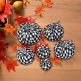 thumbnail image 4 of 6 piezas de calabaza de espuma, accesorio de simulación, decoración de espuma de otoño, calabaza de simulación para cocina, boda, hogar, Acción de negro Macarena Calabaza de simulación, 4 of 8