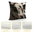 thumbnail image 4 of Nawypu  Pack of  Luxury Faux Fur Throw Pillow Covers Cowhide Decorative Soft Fluffy Plush Couch Throws Brindle Cushion Covers for Couch Living Room Sofa Bedroom, 4 of 5