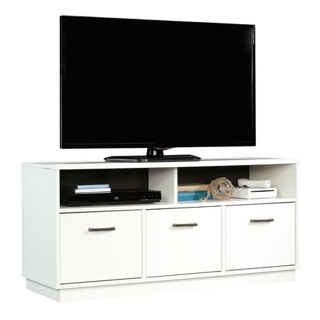 Mainstays 3-Door TV Stand Console, for TVs up to 50", Soft White Finish