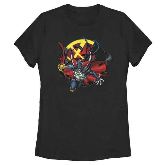 Women's Marvel Venom Claw Symbol  Graphic Tee Black X Large