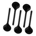thumbnail image 2 of Melamine Soup Spoons 5pcs Turtle Shell Design for Ramen, Restaurant Tableware, 2 of 2