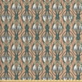 thumbnail image 1 of Botanical Upholstery Fabric by the Yard, Snowdrop Flowers on Almond Tone Backdrop, Decorative Fabric for DIY and Home Accents, Peach Pale Teal by Ambesonne, 1 of 4