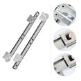 said 1 Pair Bearing Desk Keyboard Drawer Tray Slide Rail Track Side