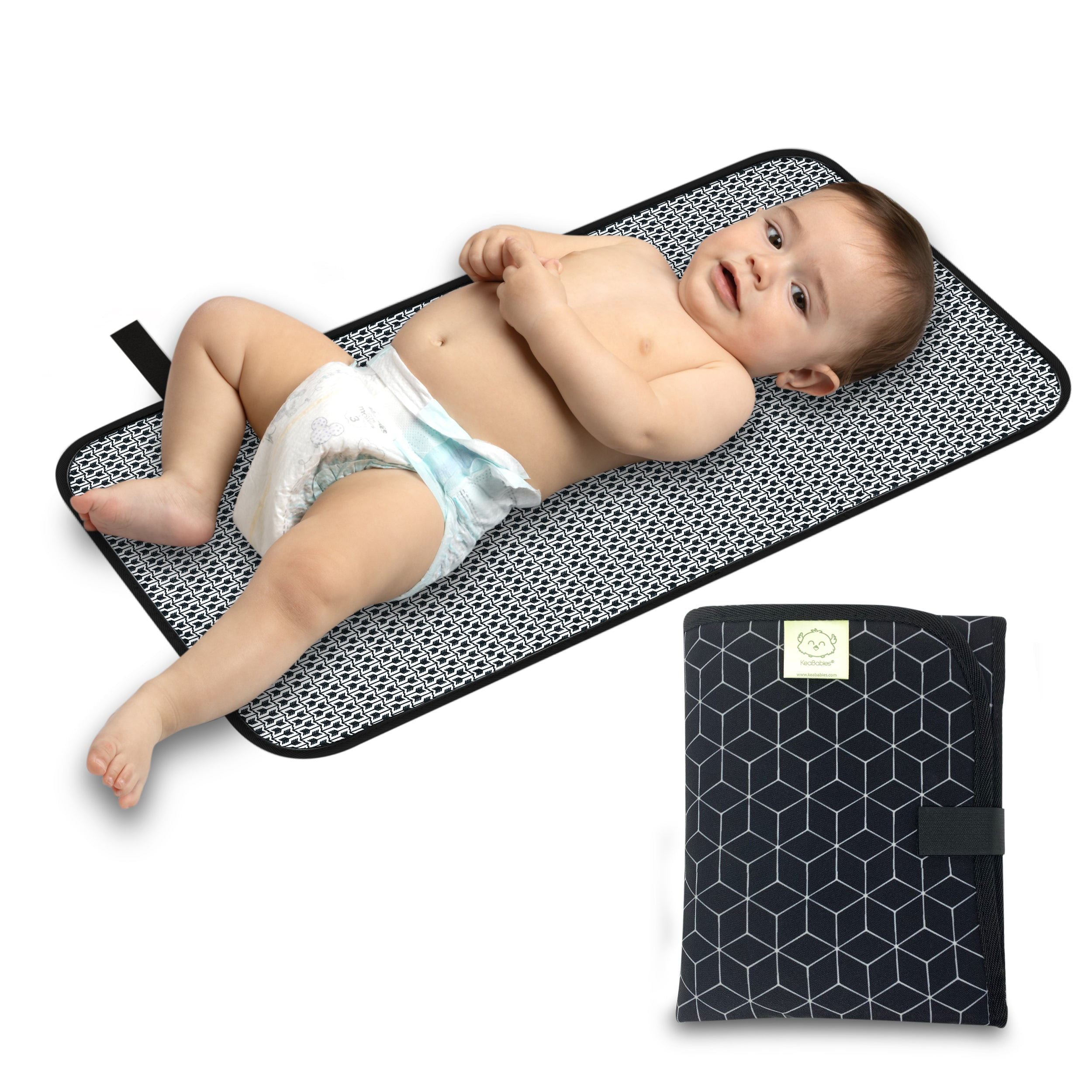 Baby Portable Washable Waterproof Travel Nappy Diaper Changing Mat Pad DS 