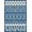 Blue, Pattern 6, variant on ODIKA 4'x6' Ivory Beige Modern Geometric Design Washable Area Rug Contemporary Handwoven Wool with Abstract Shapes for Bedroom, Reading Nook, Pet Friendly & Non-Shedding
