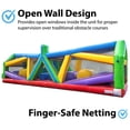 thumbnail image 4 of TentandTable Commercial Inflatable Obstacle Course, Retro Radical Run Extreme #3, 40', 4 of 8