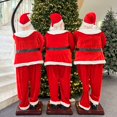 thumbnail image 4 of Nueva llegada Musical Santa Claus vacaciones Santa decoración interior Festival accesorios Navidad decoración Navidad Santa Claus, 4 of 4