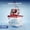 Red, variant on Commercial Electric Ice Crusher Machine, 4 Stainless Steel Blades Snow Cone Maker with Safety Switch for Home Bar Cafe Party