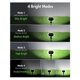 thumbnail image 2 of 1Pc Solar Lamp 108LEDs Light Sensor Remote Control IP65 Waterproof Garden Ground Lawn Lamp Wall Lamp, 2 of 5
