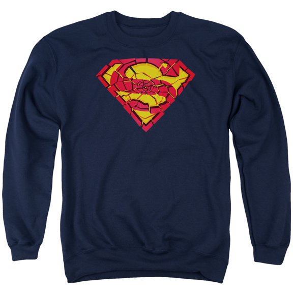 Superman - Shattered Shield - Crewneck Sweatshirt - Small