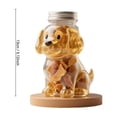 thumbnail image 3 of Nebwoak Airtight Pet Treat Storage Jar - BPA-Free, Large Capacity Stylish Canister for Fresh Snacks, 3 of 3