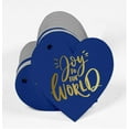 thumbnail image 3 of Inkdotpot Pack Of 100 Joy To The World Baby Shower Favor Paper Tags Craft Real Gold Foil Hang Tags, 3 of 8