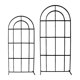 thumbnail image 1 of Soporte de fondo para arco de boda Gloria Metal Negro 100 x 220 cm, 1 of 9