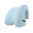 thumbnail image 2 of Almohada para reposacabezas de silla de oficina, cojín de apoyo para el cuello, ergonómica, cómoda para adultos, almohada de descanso para el cuello azul, 2 of 9