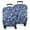 Blue Baseball Silhouette, variant on Blue Stars and Baseballs Pattern Luggage Cover Fashion Suitcase Cover Baggage Covers Fit 25-28 Inch Luggage (Go Travel)