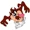 1pcs, variant on Wild Spinning Cartoon Devil Cartoon Vinyl Decal Sticker