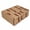 Kraft Nutcracker, variant on Ucanpack Holiday String Lights Pattern White Printed Mailer Boxes, 4x4x1 Inch Corrugated Cardboard Shipping Boxes, B Flute, Pack of 50, Holiday Gift Packaging for Small Business