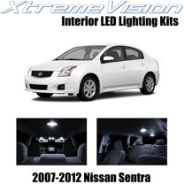 XtremeVision Interior LED for Nissan Sentra 2007-2012 6 pcs Pure White Interior LED Kit Installation Tool