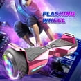 thumbnail image 4 of HOVERSTAR Hoverboard Chrome Color Flash Wheel with LED Light Self Balancing Wheel Electric Scooter （ HS2.0 version ）, 4 of 7