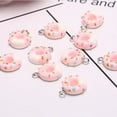 thumbnail image 3 of MesaSe 10Pcs/Set Resin Donuts Food Charms Pendants Jewelry Findings DIY Craft Making, 3 of 6