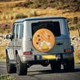 thumbnail image 5 of Susaid Sunflower Gnomes 2 Print Water Proof Spare Tire Cover Wheel Tire Dust-proof Cover Fit Trailer, RV, SUV and Many Vehicle-17 inch, 5 of 6