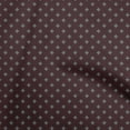 thumbnail image 1 of oneOone Tissu Velours Brun Foncé Géométrique pour Robe Tissu Imprimé au Mètre 58 Pouces de Large, 1 of 5