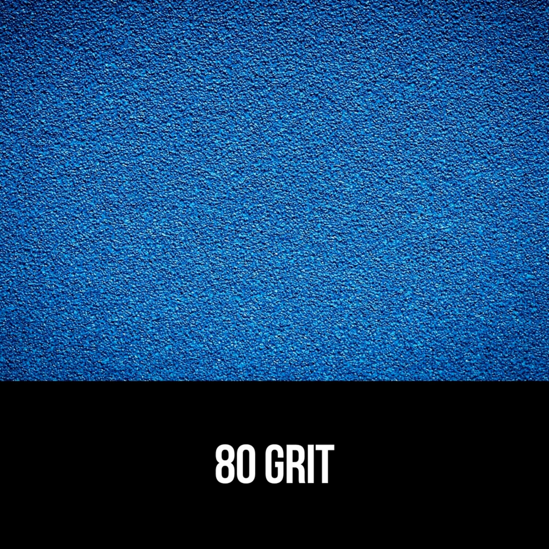 (2 pack) 3M Blue Technology Sandpaper, 3 2/3 in X 9 in, 80 Grit, 6-Pack