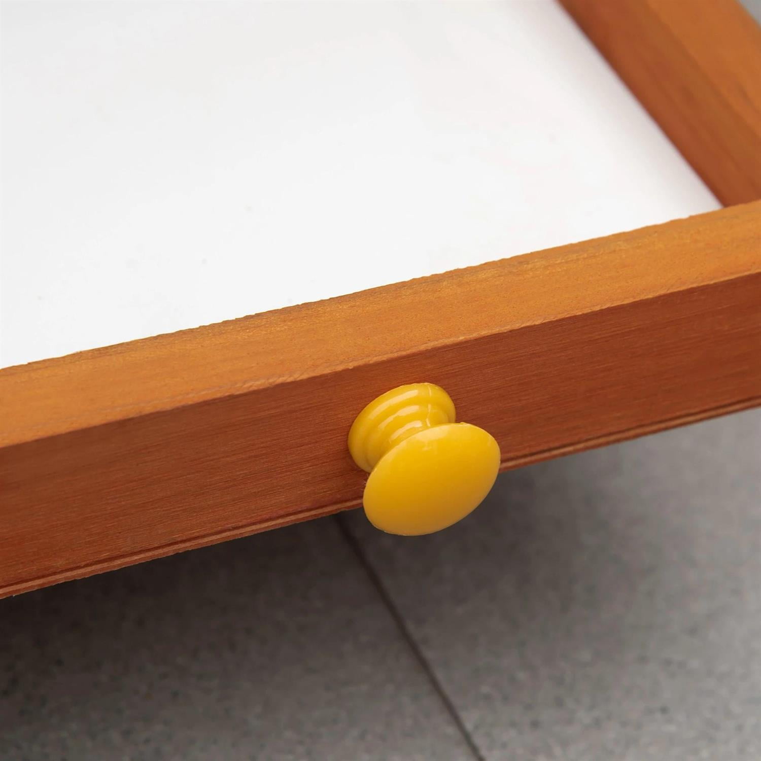 Pefilos Outdoor Bird Aviary, 65" Wooden Birdcage with Pull Out Tray 2 Doors, Ideal for Small Birds, Finches, Orange