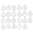 thumbnail image 4 of 22Pcs Christmas Cookie Stencils Craft Party Fondant Decoration Embossing Molds, 4 of 9