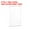 Clear 2.36"x1.73", variant on Uxcell 1.73"x2.36" Wall Mount Acrylic Sign Holder, Vertical Display Frame with Tape Adhesive for Office, Clear 6Pcs