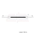 thumbnail image 2 of Cable Chicote Acelerador Compatible Con Chevrolet Express Van 1500 4.3L 1998 1999 2000 2001 2002 2003 2004 2005 CAHSA Cable Chicote Acelerador, 2 of 6