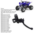 thumbnail image 3 of Palanca De Cilindro Maestro De Freno De 7/8 Pulgadas Y 22 Mm, Palanca De Embrague De Bomba De Freno, Reemplazo De Manija Para ATV Quad Ciclomotor Pit Dirt Bike Motocicleta Para, 3 of 7