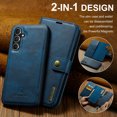 thumbnail image 3 of for Samsung Galaxy A36 5G Case, PU Leather Detachable Vintage Wallet Flip Magnetic Clousure Drop Protective Slim Phone Case Cover for Samsung Galaxy A36 5G with Card Holder - Black, 3 of 8
