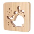 thumbnail image 4 of Wooden D Lamp,Wooden 3D Lamp LED Carving Pattern LED Night Light D Wood Light Proven Performance, 4 of 9