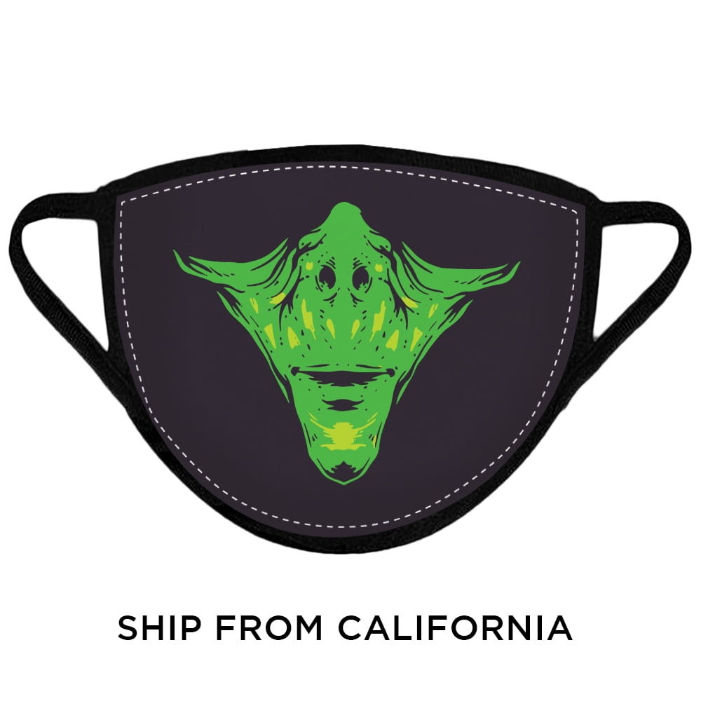 Download Awkward Styles Alien Face Mask Reusable Face Mask Washable Cloth Face Masks 4 Layered Breathable Mouth And Nose Mask Face Cover Washable Face Mask Walmart Com Walmart Com