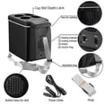 thumbnail image 4 of Portable 12V Car Refrigerator 6L Camping Fridge Cooler And Warmer 2 In 1 Electric Mini Fridge Icebox Car Electronic Devices, 4 of 5