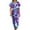 Violet, variante sur mtvxesu Robes d'Été pour Femmes, Nouvelle Collection de Chemises d'Été pour Femmes Style Taille, Manches Courtes, Col à Revers, Robe Longue Imprimée pour les Vacances, Robes en Denim