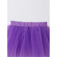 thumbnail image 7 of Alvivi Girls Swan Lake Ballet Dance Leotard with Tutu Skirt Dress Ballerina Performance Costume Lavender 4, 7 of 7