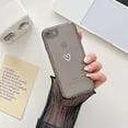 thumbnail image 4 of Compatible with iPhone 7/8/SE 2020 Case for Women Girls, Cute Love Heart Pattern Soft Slim TPU Protective Bumper Phone Case for iPhone 7/8/SE 2020 4.7＂ - Black, 4 of 14