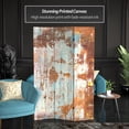 thumbnail image 2 of Oriental Furniture 6 ft. Tall Rust Canvas Room Divider - 3 Panel, 2 of 7