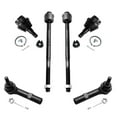 thumbnail image 6 of Detroit Axle - 4WD Front End Kit for Silverado Sierra 1500 GMC Yukon Chevy Avalanche Tahoe Cadillac Escalade ESV, Upper Control Arms Tie Rods Lower Ball Joints CV Axles Wheel Hubs Replacement, 6 of 6