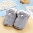 thumbnail image 5 of huajiao Baby Shoes Toddler Boots Soft Bottom Toddler Shoes Plus Velvet Thick Non Slip Large Cotton Shoes Little Girl Shoes Size 12, 5 of 6
