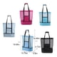 thumbnail image 2 of Cateissary Bolsa de picnic, bolsa de playa, bolsa de barbacoa, malla aislada multicolor, bolsas térmicas multifuncionales transpirables, bolsas de Almacenamiento y organización del hogar Negro Cateissary HA078065-05, 2 of 6