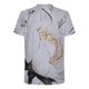 thumbnail image 5 of Blusa de manga corta con cuello redondo y estampado informal para mujer Fridja  hjk6049, 5 of 5