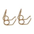thumbnail image 1 of HEALEEP 20Pcs Brass Instrument Trumpet Spring Replacement Golden Water Key Repair Parts, 1 of 8