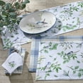 thumbnail image 2 of Park Designs Songbird Green Floral Table Runner 13" x 36", 2 of 5
