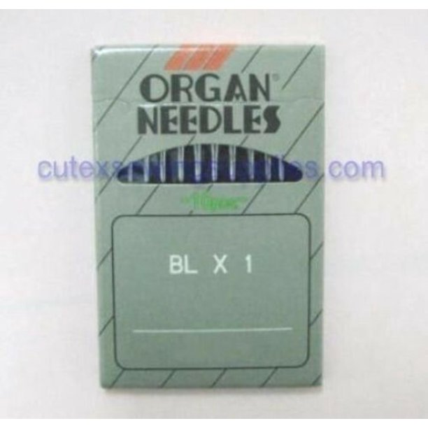 10 ORGAN BLX1 Overlock Serger Sewing Needles BabylockSize 12