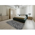 thumbnail image 5 of Ahgly Company Machine Washable Indoor Rectangle Transitional Night Black Area Rugs, 8' x 12', 5 of 7